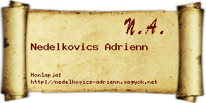 Nedelkovics Adrienn névjegykártya