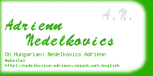adrienn nedelkovics business card